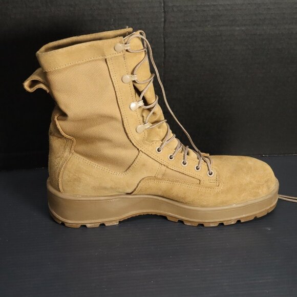 Altama Mens 11.5N Narrow Leather Desert Tan  Army Combat Boots SPE1C1-12-D-1053 - Picture 15 of 16